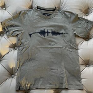 Paul Smith Khaki Soundwave Tee